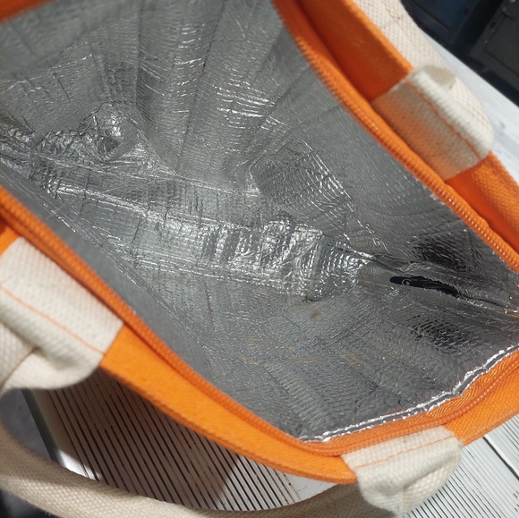 Orange Dooney And Bourke Lunch Bag Insulated - Picture 4 of 5